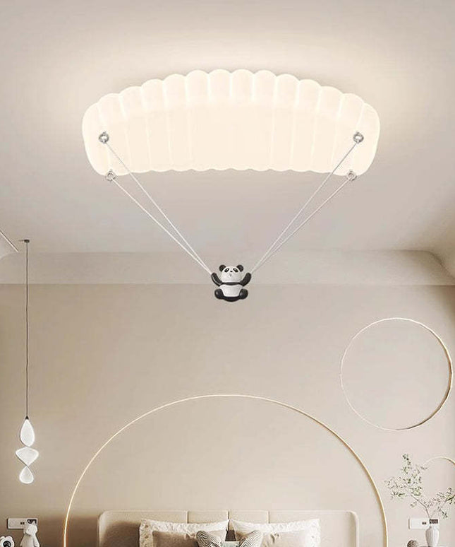 Large Parachute Ceiling Light – Tricolour & Dimmable LED Options