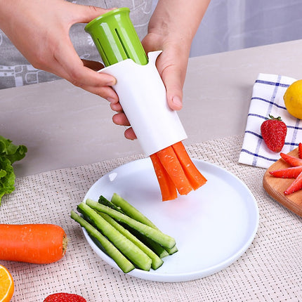 Kitchen Slicer for Fruits & Vegetables – 6 Stainless Steel Blades
