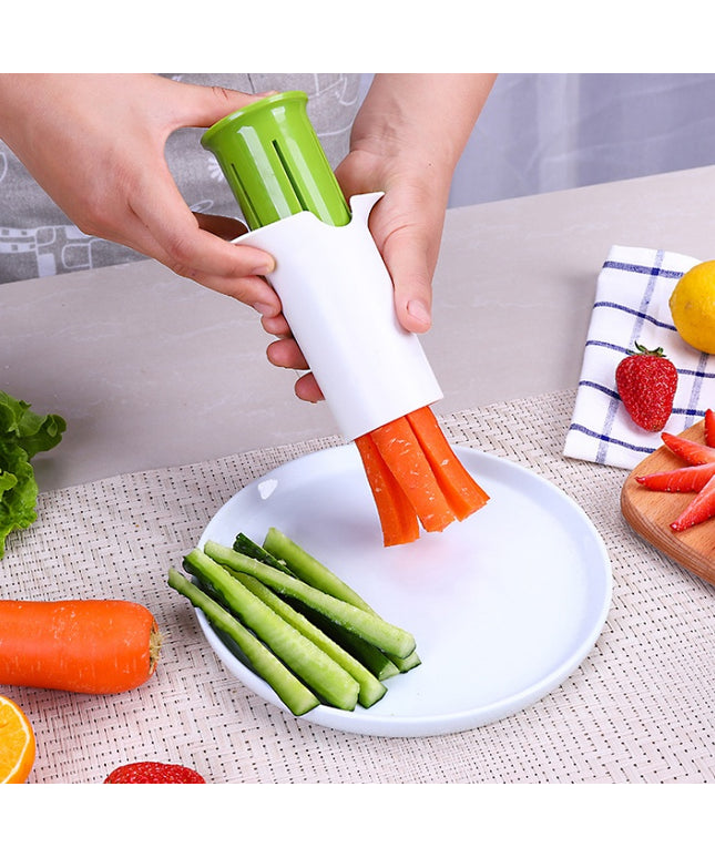 Kitchen Slicer for Fruits & Vegetables – 6 Stainless Steel Blades