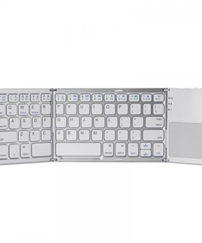 Folding Bluetooth Keyboard Portable Wireless Travel Keyboard
