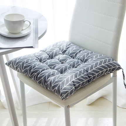 Summer Chair Cushion 40x40cm | Soft Linen Cotton Seat Pad