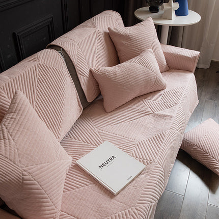 All-season anti-skid fabric sofa mat – Trendy & Practical for Daily Living