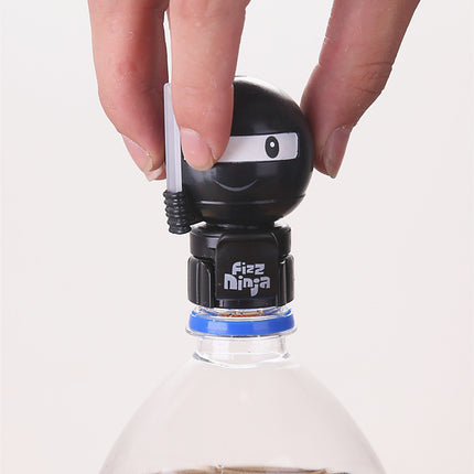 Fizz Ninja Carbonated Drink Saver | Leak-Proof Fizzy Bottle Lid