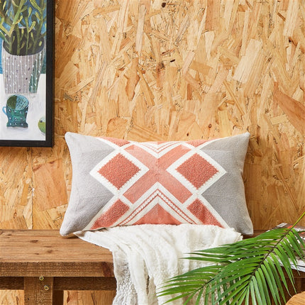 Geometric Embroidered Cushion Covers - 29 Designs | Modern Nordic Pillowcases