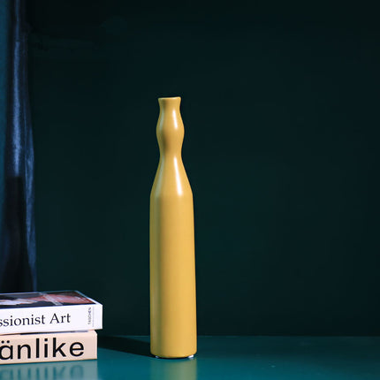 Morandi Ceramic Art Vase – Nordic Minimalist Colour Statement