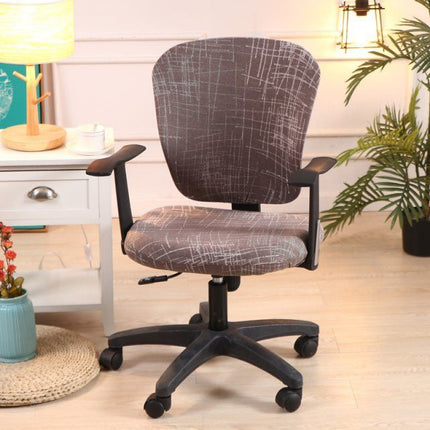 Office Chair Cover Set Stretch | Washable Seat & Back Covers