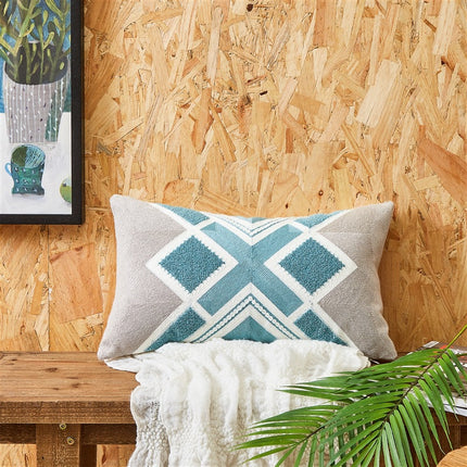 Geometric Embroidered Cushion Covers - 29 Designs | Modern Nordic Pillowcases