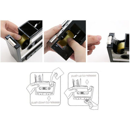 📼 Cassette Tape Desk Organiser – Retro Style, Modern Function