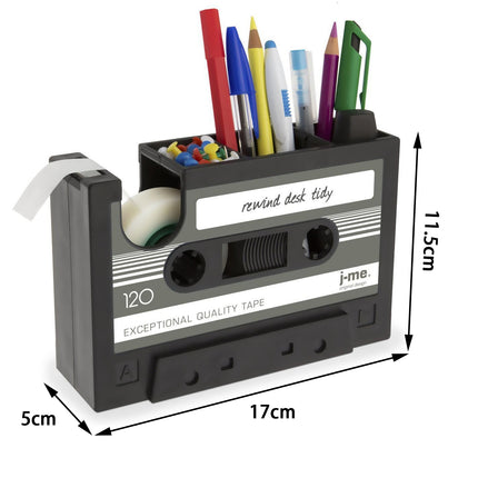 📼 Cassette Tape Desk Organiser – Retro Style, Modern Function