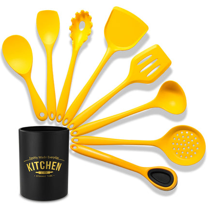 Silicone Kitchen Utensil Set | Non Stick Cooking Tools 8 Piece