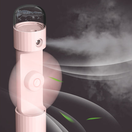 Mini Spray Cooling Fan | USB Rechargeable Handheld Mist Fan