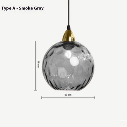 Modern Water-Wave Glass Ball Chandelier – Nordic Style | 10 Colours