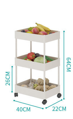 Modern Multi-Layer Plastic Storage Shelves – 3, 4, 5 Tier & Corner Options
