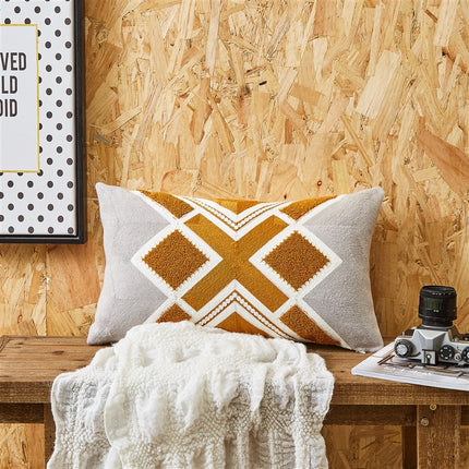 Geometric Embroidered Cushion Covers - 29 Designs | Modern Nordic Pillowcases