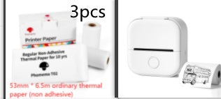 Portable Mini Thermal Label Printer Bluetooth Inkless Pocket Printer