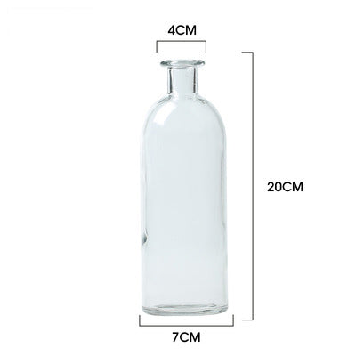 Nordic Glass Vase | Coloured Decorative Flower Vase