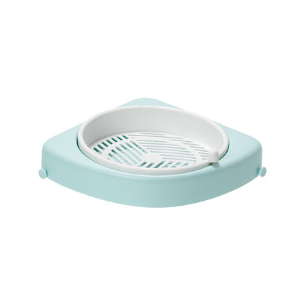 Perforation-Free Rotating Bathroom Shelf