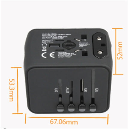 Multi-Function Travel Socket Universal USB Charger