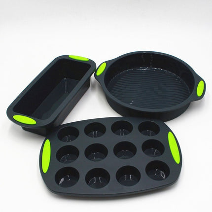Silicone Baking Mould Set – Bread, Cake, Muffin, Tiramisu, Bundt & Doughnut Shapes | 2, 3 or 5 Pieces
