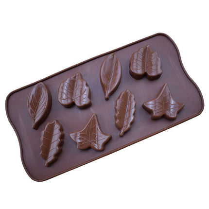 8-Leaf Silicone Chocolate or Cake Mould 🍰