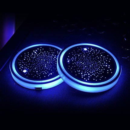 LED Light Up Coasters | Rechargeable Drink Coaster Set