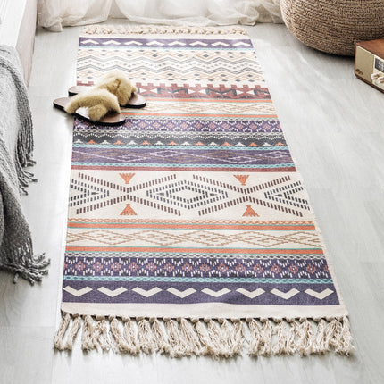 Handwoven Boho-Style Rug - 3 Designs