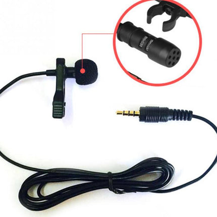 Clip-On Universal Condenser Microphone – Hands-Free Recording Mic | Ikeame