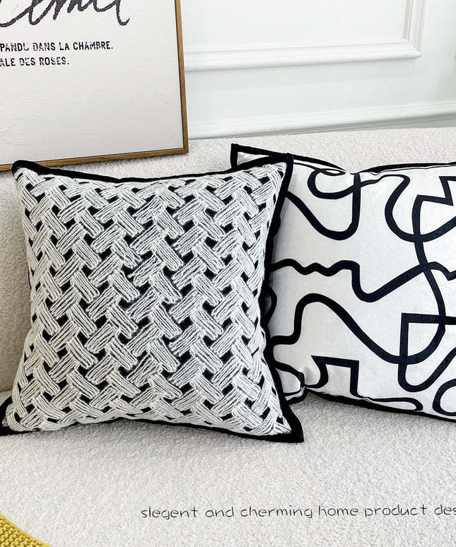 Luxury Velvet Cushion Cover | Designer Plush Throw Pillow