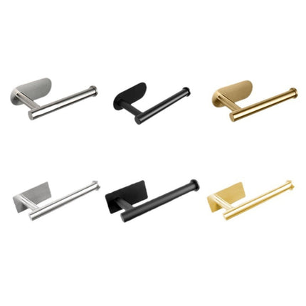 Stainless Steel Toilet Paper Holder Punch-free Kitchen Bathroom Roll Stand