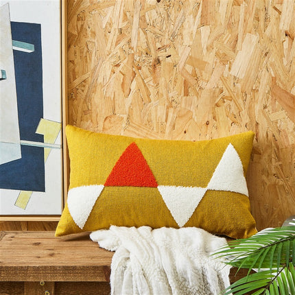 Geometric Embroidered Cushion Covers - 29 Designs | Modern Nordic Pillowcases