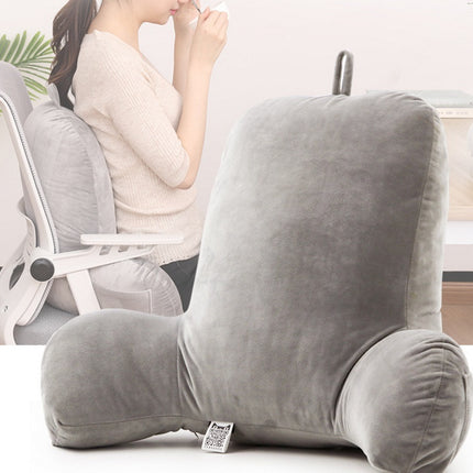 Ergonomic Back Cushion | Plush Office & Sofa Support Pillow