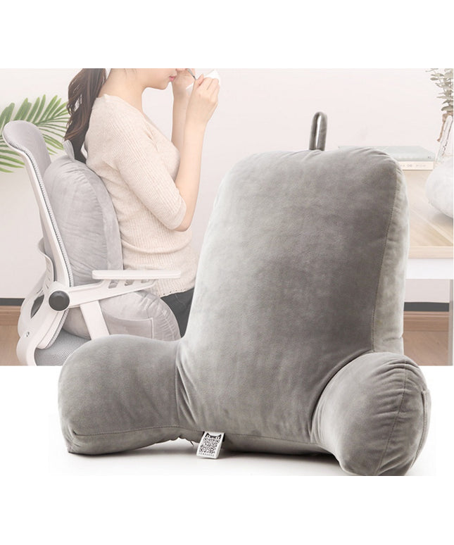 Ergonomic Back Cushion | Plush Office & Sofa Support Pillow