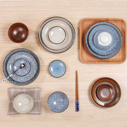 Underglaze ceramic and wind dish
