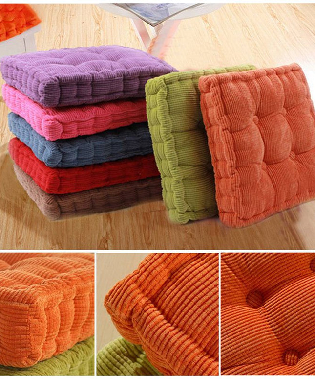 Tatami Floor Cushion | Thick Corn Fleece Square Seat Pad