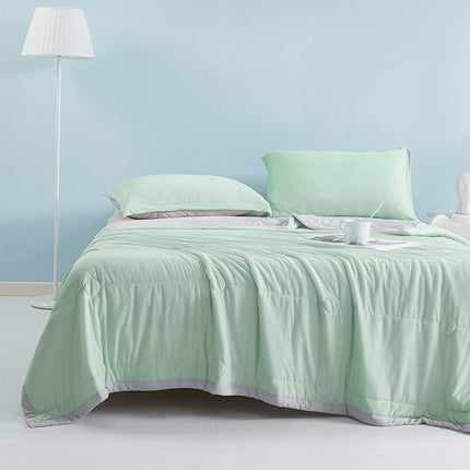 Cooling Ice Silk Quilt | Lightweight Summer Blanket