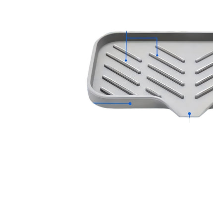 Silicone Water Draining Pad – Non-Slip Soap & Sink Mat