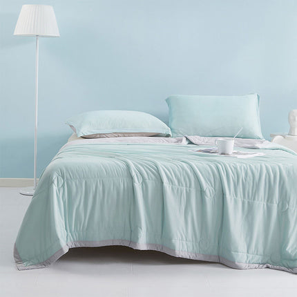 Cooling Ice Silk Quilt | Lightweight Summer Blanket