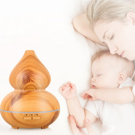 Gourd Shape Aromatherapy Humidifier – 150ml Ultrasonic, Silent Design