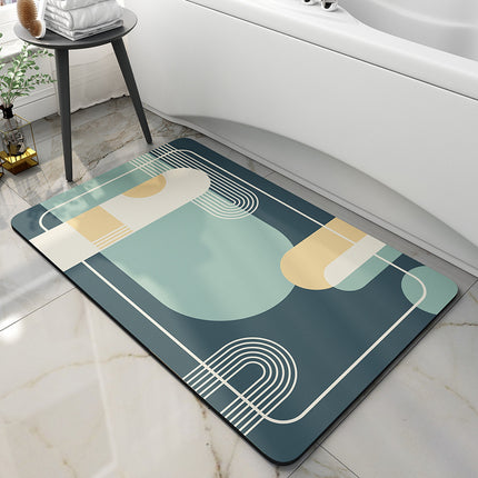 Tech Velvet Bath Mat — Soft, Absorbent, Modern