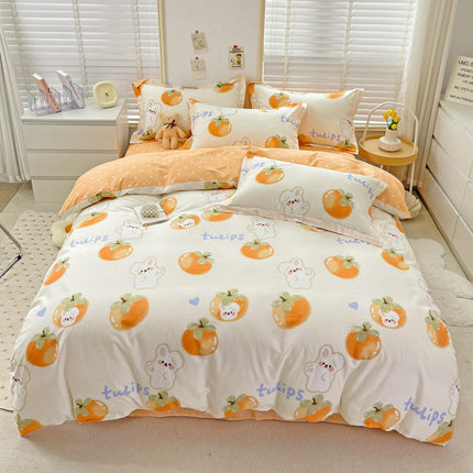 Household bedding student single minimalist style quilt cover sheets – Trendy & Practical for Daily Living