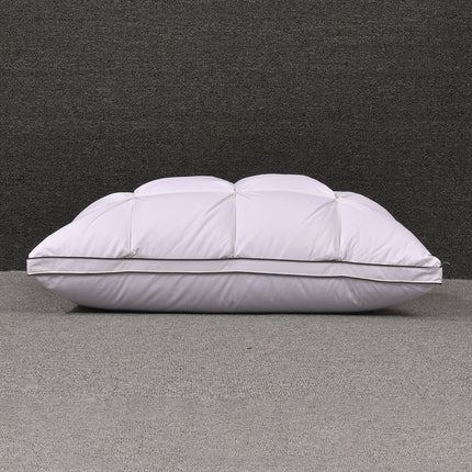 White goose down cotton single household sleep aid pillow – Trendy & Practical for Daily Living