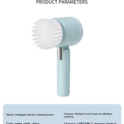 Handheld multifunctional electric floor cleaning brush – Trendy & Practical for Daily Living