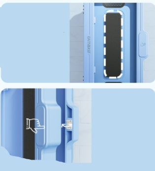 📱 Bathroom Waterproof Phone Storage Case – Sealed Wall Cover