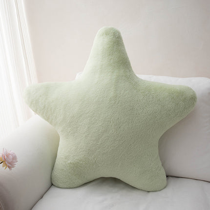 Super Soft Star Pillow – Cream or Sage Green | Cosy & Cute Cushion