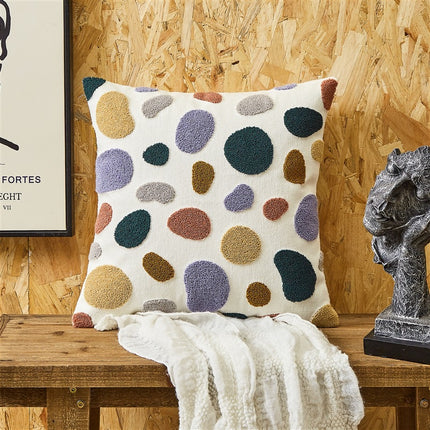 Geometric Embroidered Cushion Covers - 29 Designs | Modern Nordic Pillowcases