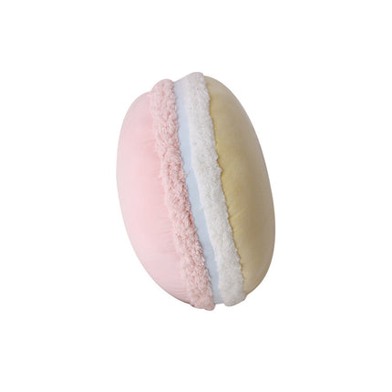 Super Soft Macaron Throw Pillows – Cute Plush Cushions in Pink, Blue & Purple