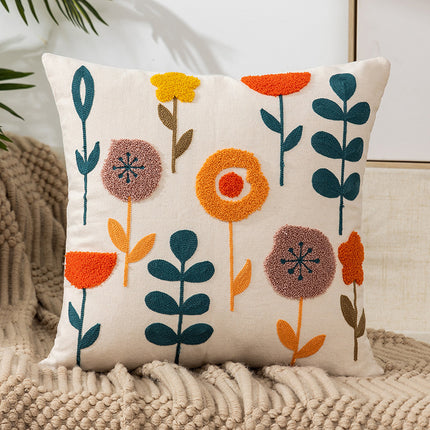 Pastoral Yellow Flower Cushion – Cosy Country Style 🌼