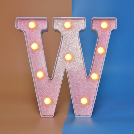 Night Light English Letter Lamp Birthday Party