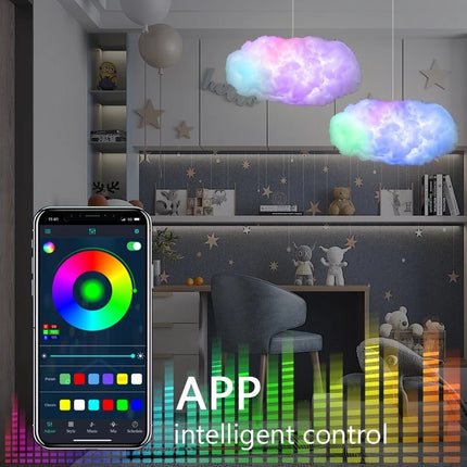 USB Cloud Light – RGBIC Lightning Simulation with APP & Music Sync
