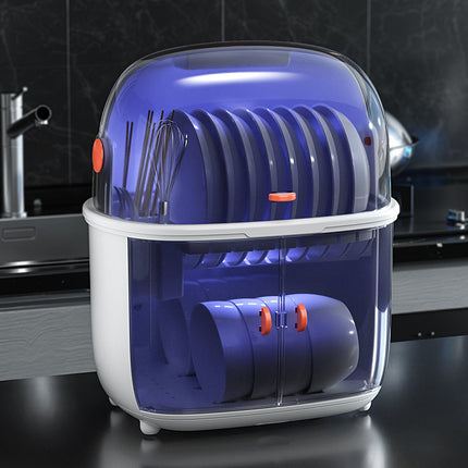 Multifunctional Drying, Draining & Sterilising Cupboard – With or Without UV Function | Orange, Green, Yellow